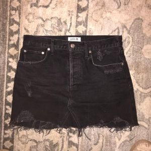 AGOLDE high rise Quinn Skirt